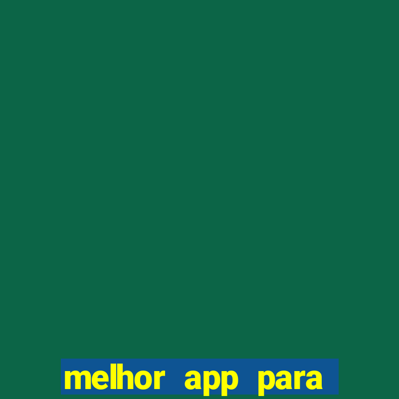 melhor app para analisar jogos de futebol