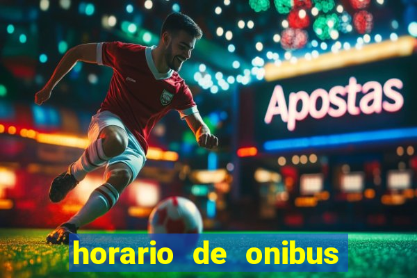 horario de onibus santos dumont x juiz de fora