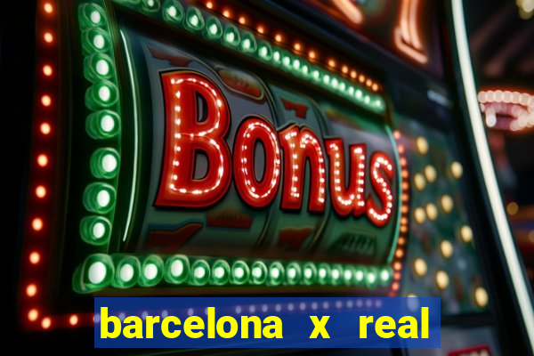 barcelona x real madrid ao vivo futemax