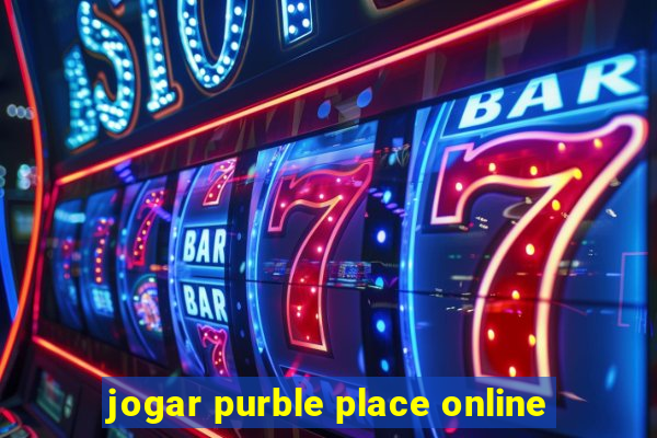 jogar purble place online