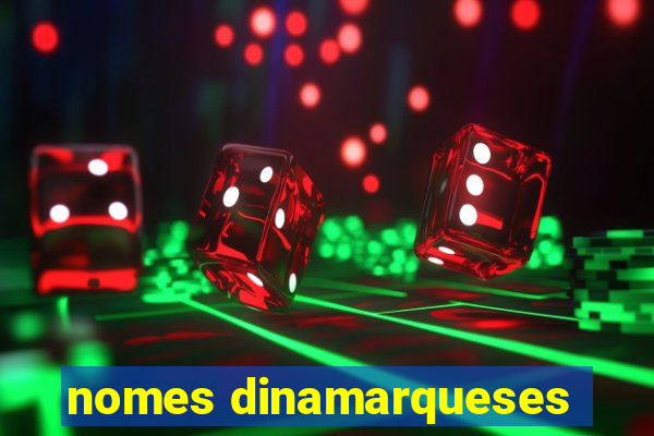 nomes dinamarqueses