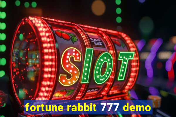 fortune rabbit 777 demo