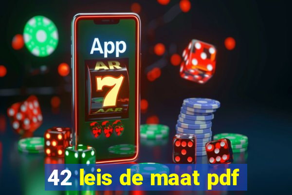 42 leis de maat pdf