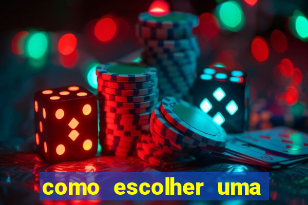 como escolher uma boa cartela de bingo