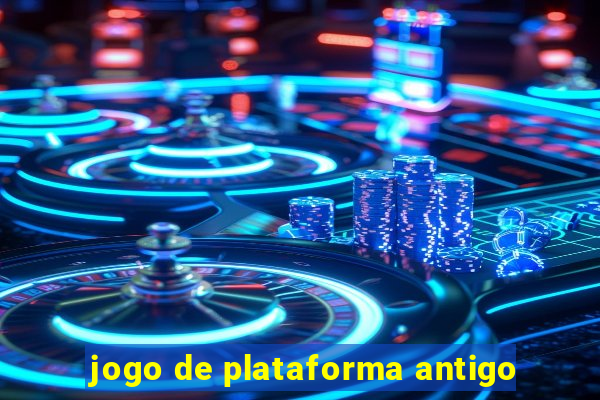 jogo de plataforma antigo