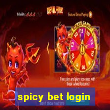 spicy bet login