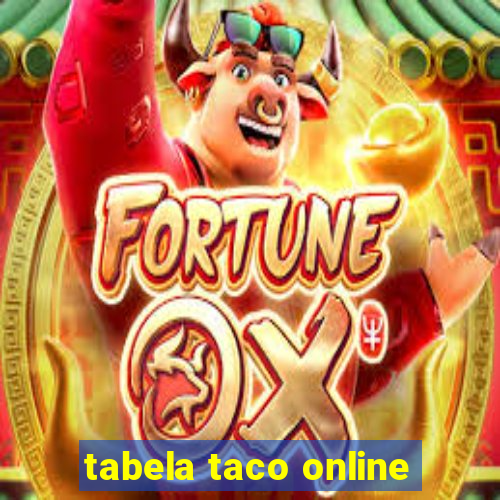 tabela taco online