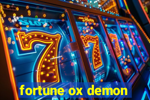 fortune ox demon