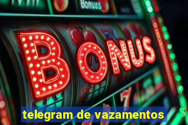 telegram de vazamentos