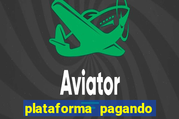 plataforma pagando no cadastro