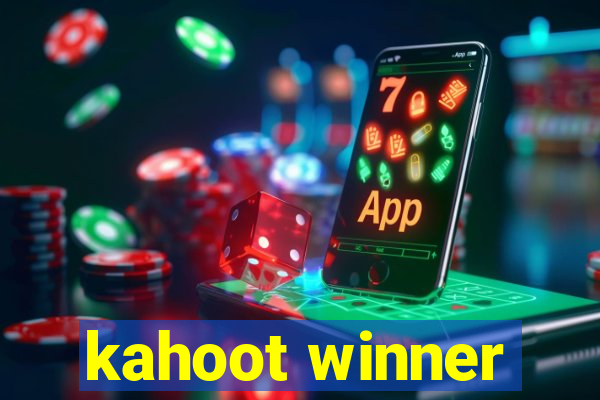 kahoot winner