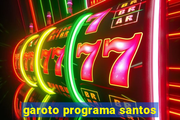 garoto programa santos