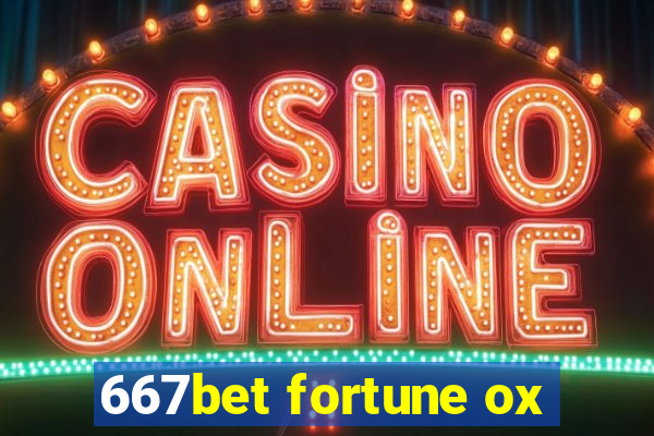 667bet fortune ox