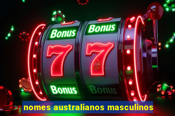 nomes australianos masculinos