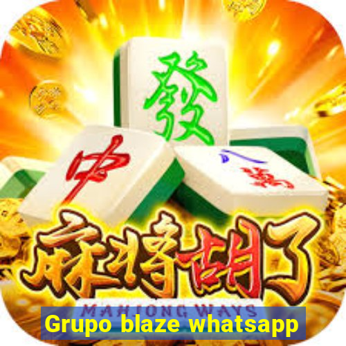 Grupo blaze whatsapp