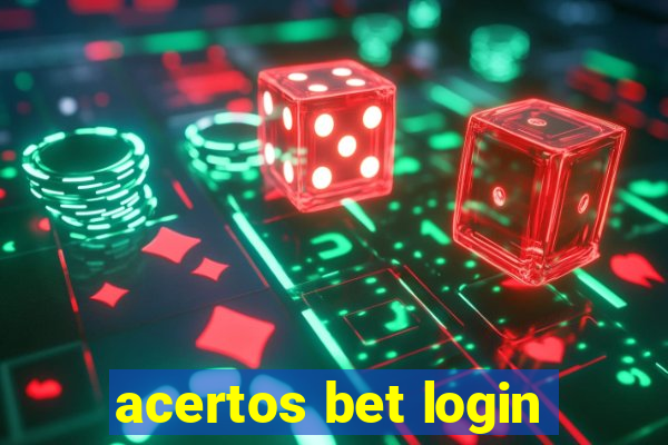 acertos bet login