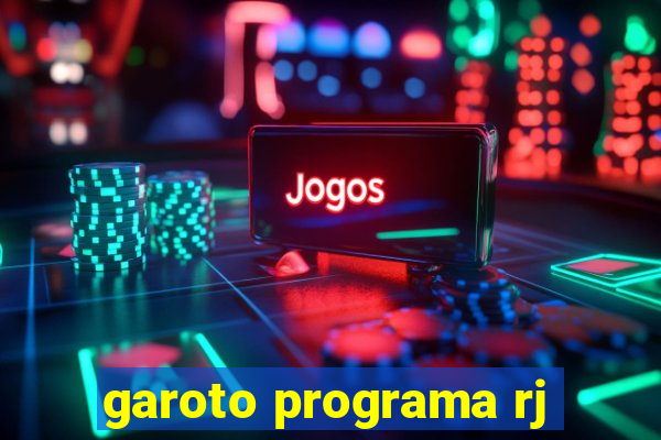 garoto programa rj