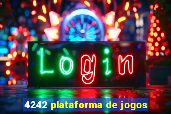 4242 plataforma de jogos