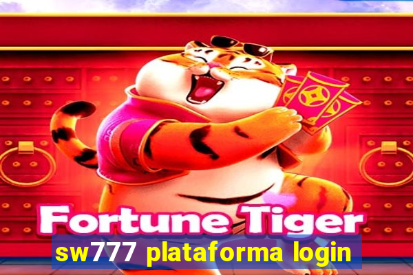 sw777 plataforma login