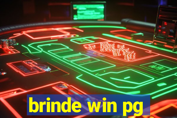 brinde win pg